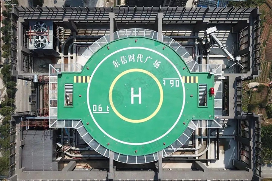 直升機停機坪機場標志顏色是固定的嗎,？都有哪些,？